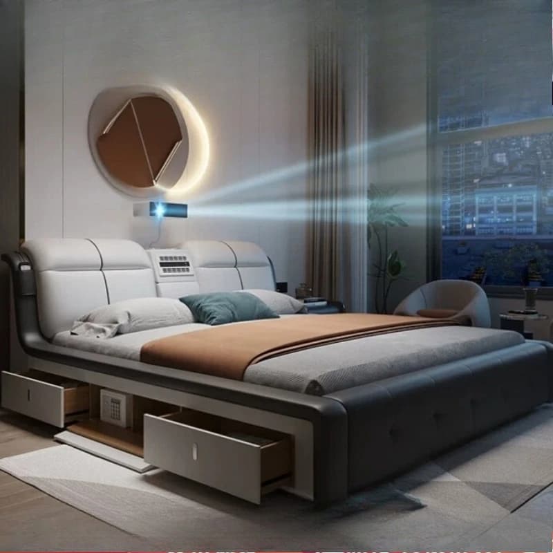 Clearance Drawers Beds Storage Tanning Princess Adults Beds Double Smart Couch Camas Matrimoniales Bedroom Furniture Sets