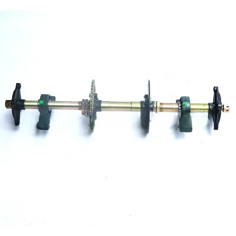 Kart DIY accessories rear axle four-wheel motorcycle modified 61-74 cm rear axle accessories sprocket rear axle four holes