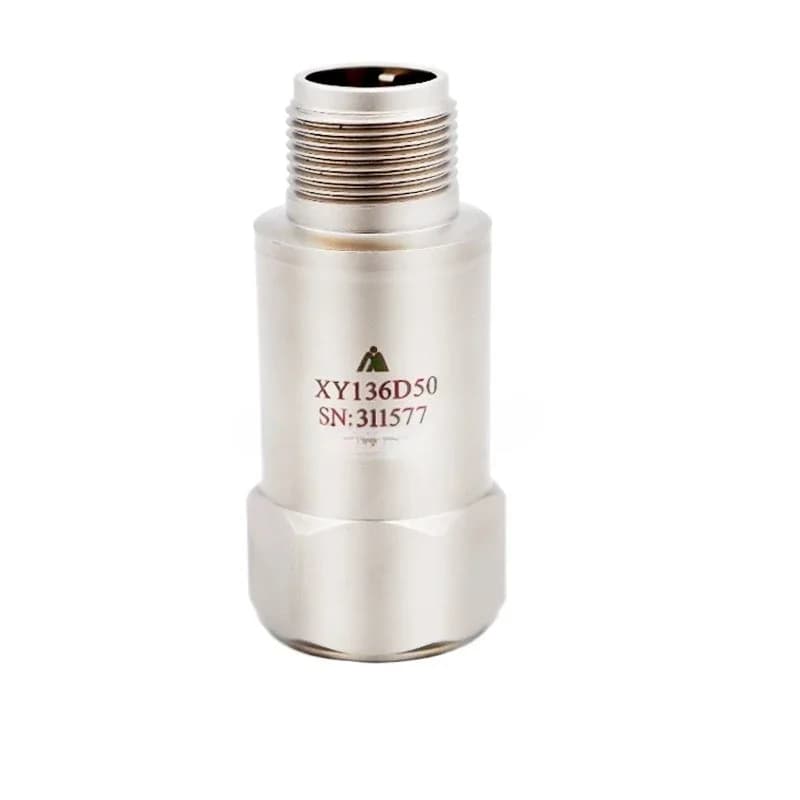 Piezoelectric vibration acceleration sensor 4-20mA output single axis three axis temperature monitoring anti-interference high