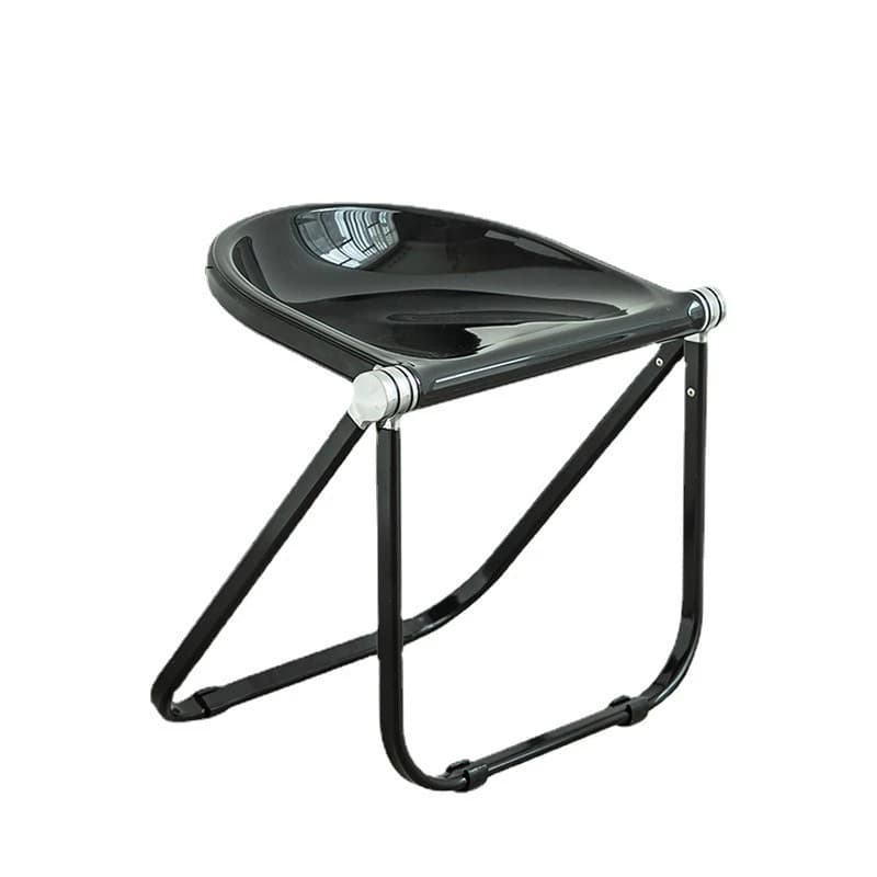 Transparent chair Home backrest Modern minimalist acrylic makeup stool