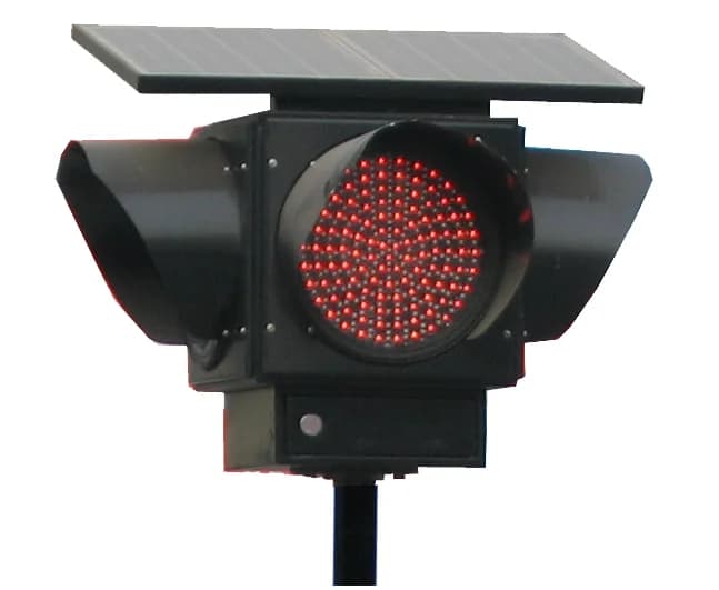 Hot Sale 300mm Solar Portable Traffic Light Wireless Signal Light High Quality