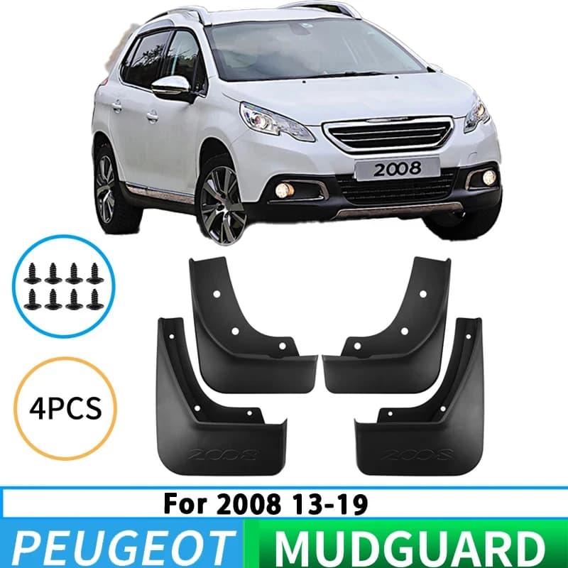 For Peugeot Peugeot 2008 2013-2019 Fender Car Tire Fender Skin