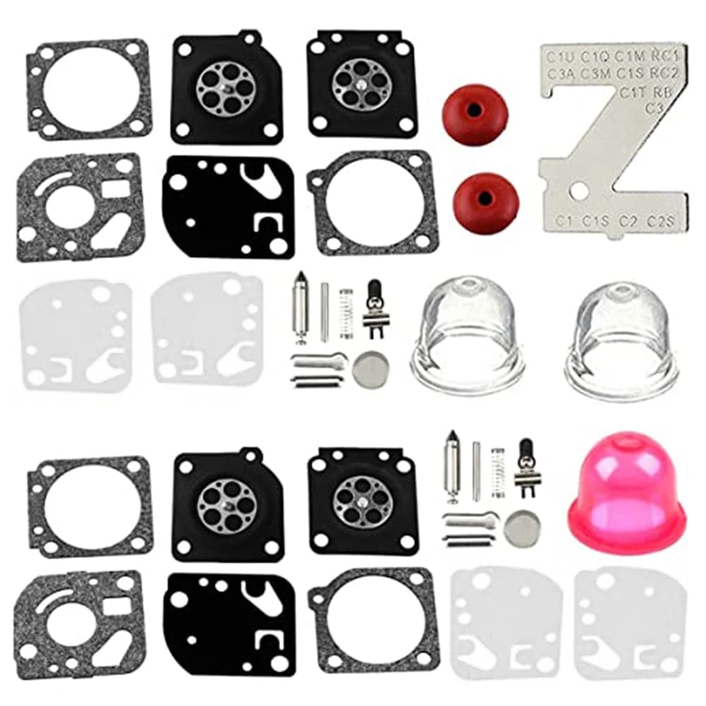 Carburetor Reconstruction Kit for RB29 and For C1U Series Fits Multiple Models Including For C1U H31A H31B H39A