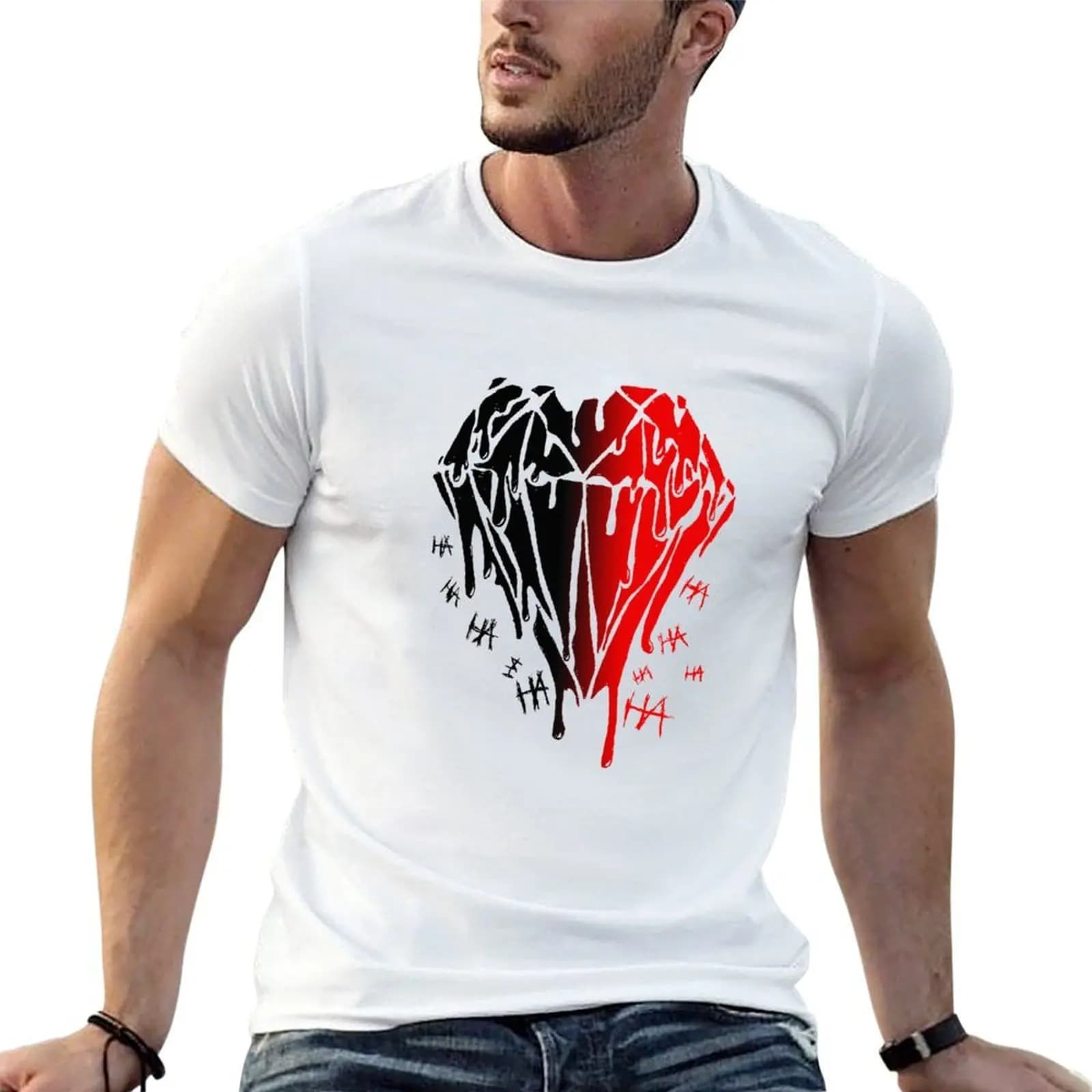 Crazy Diamond T-Shirt Short sleeve tee korean fashion anime shirts men