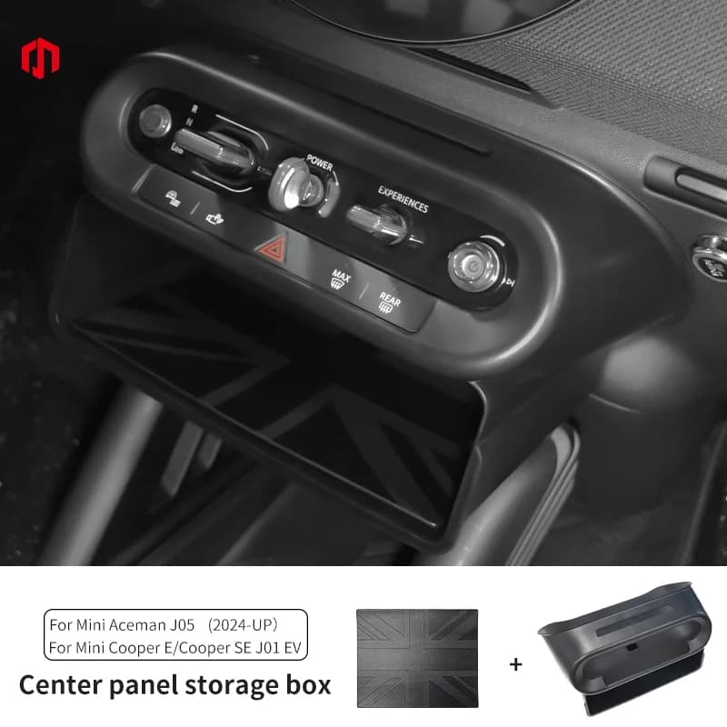 Central Control Panel Storage Box For BMW MINI Cooper E SE J01 EV Aceman J05 Car Interior Storage Box Accessories