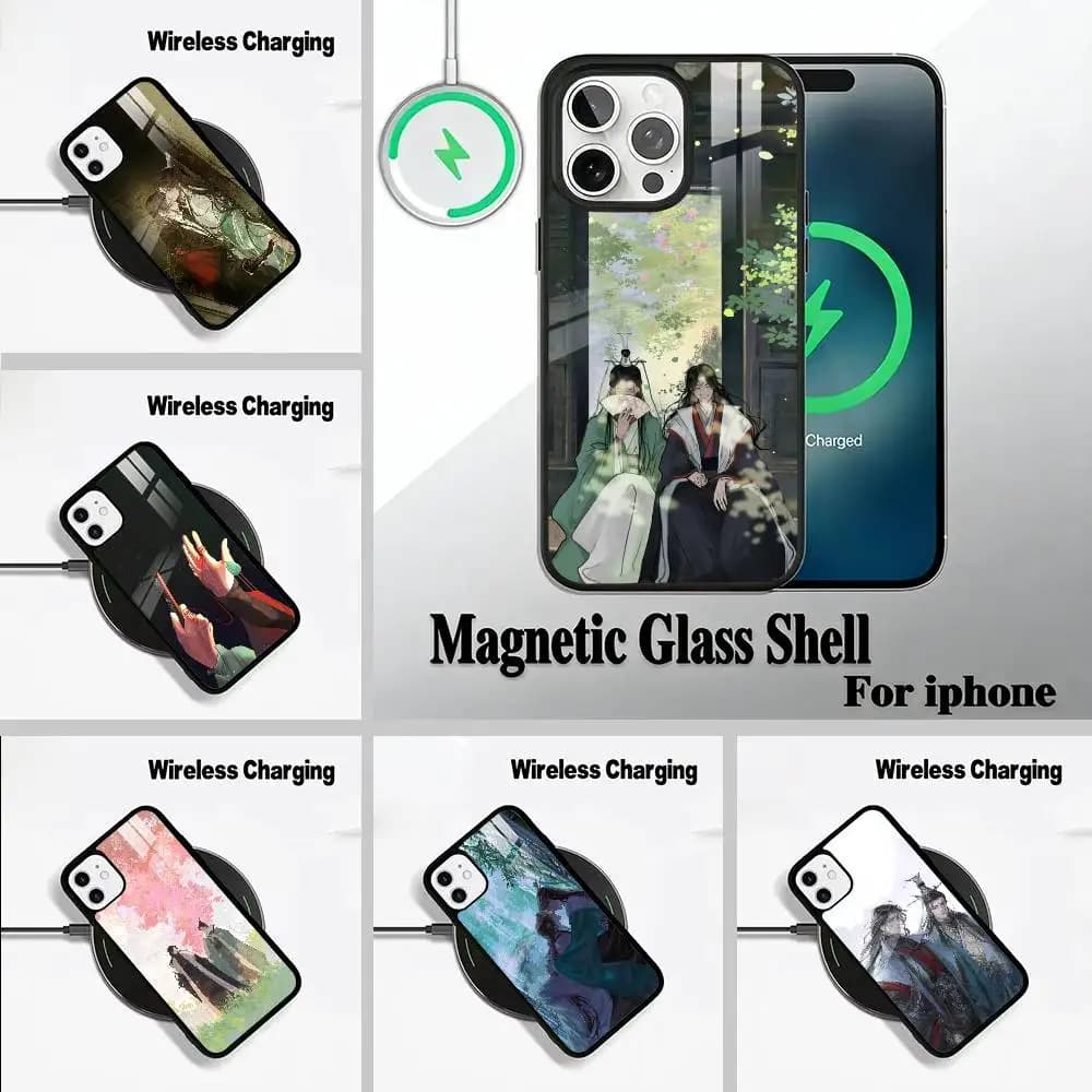 The -Scum- Villain's -Self-Saving -System Phone Case For IPhone17 16 15 14 13 12 11  Pro Max Plus Wireless Charger Cover Funda