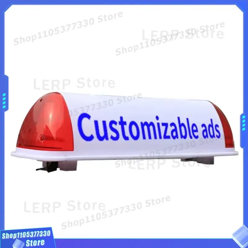 Wholesale PP Material Magnetic Taxi Top Roof Advertising Light Box High Quality Outdoor Car Signage Display Board for Vehicle