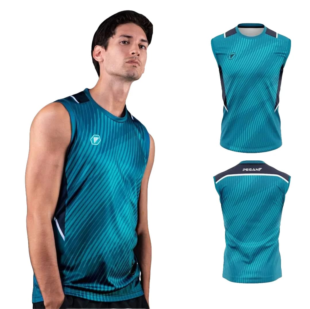 Summer Men's Sleeveless T-shirt Fitness Train Men's Sports Clothing Breathable Outdoor Sport Basketball Ball Game T-shirt Tops