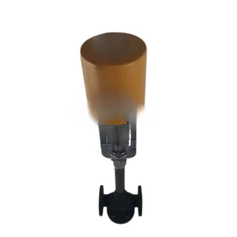 Three Way Flange Type Heating Oil Transfer AC220V Electric Control Valve