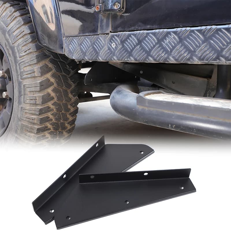Car Front Mudflap Bracket Rear Mudflap Holder Replacement For Land Rover Defender L316 90 110 130 2004-2018 MTC3000 MTC8358