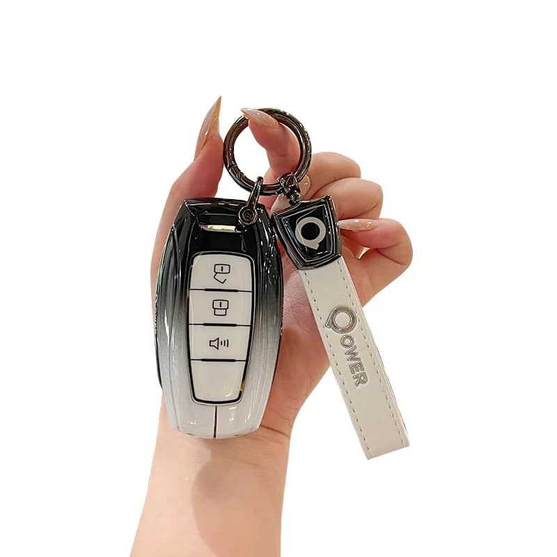 Premium Zinc Alloy Key Cover Case for Haval H6/H2S/Haval Big Dog/M6/Great Wall Cannon/F7x/H7/Chitu/H9/H8 - Key Fob Shell