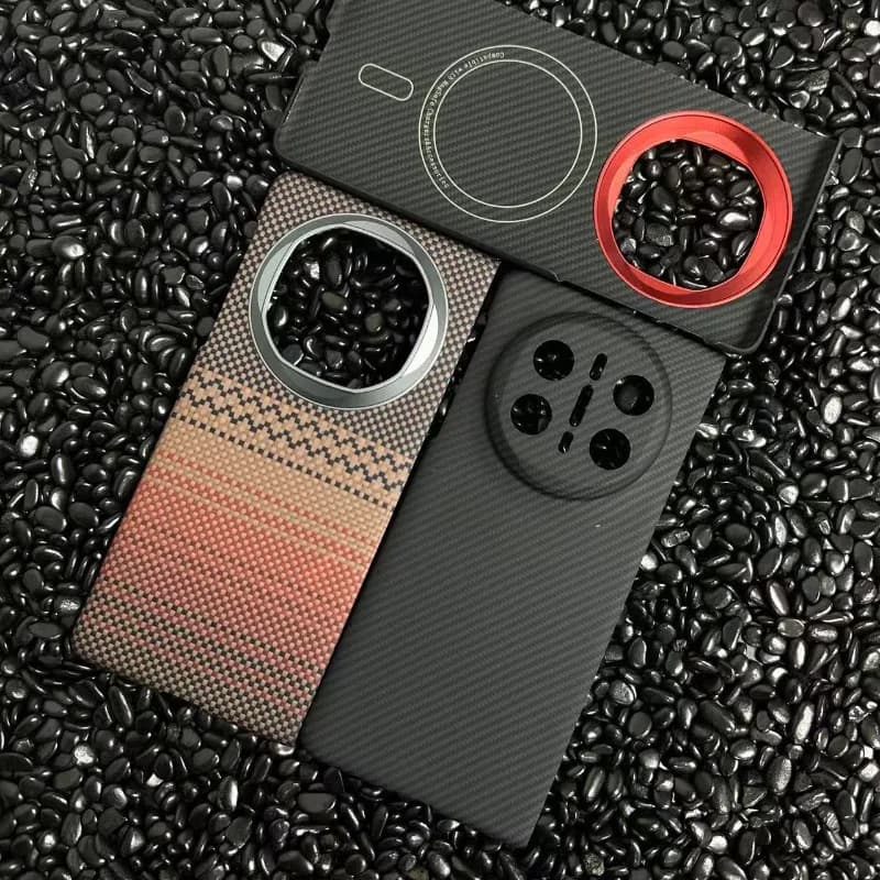 for Huawei Mate X6 Case Carbon Fiber Case Magnetic Phone Cover Mate X6 Folding Screen Aramid Fiber Ultra-thin Protective Shell