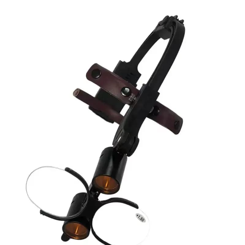 Electric Headlight Loupe Magnifier with Plastic Housing for and Medical Operations