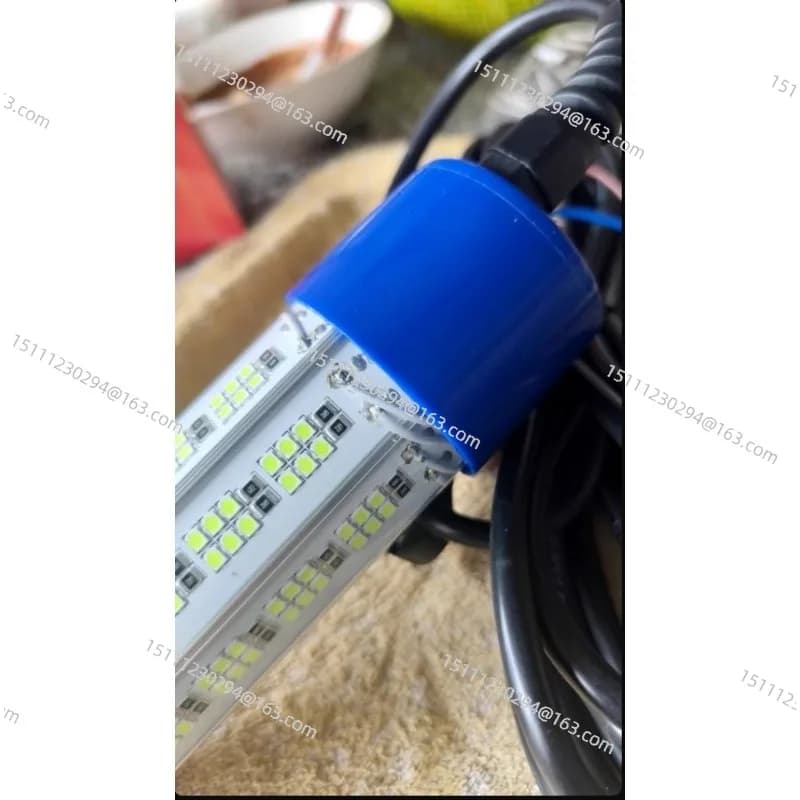 Underwater Fishing Light DC12V 150W 300W Green White Submersible High Power LED Lure Bait and Finder Lamp Attractant