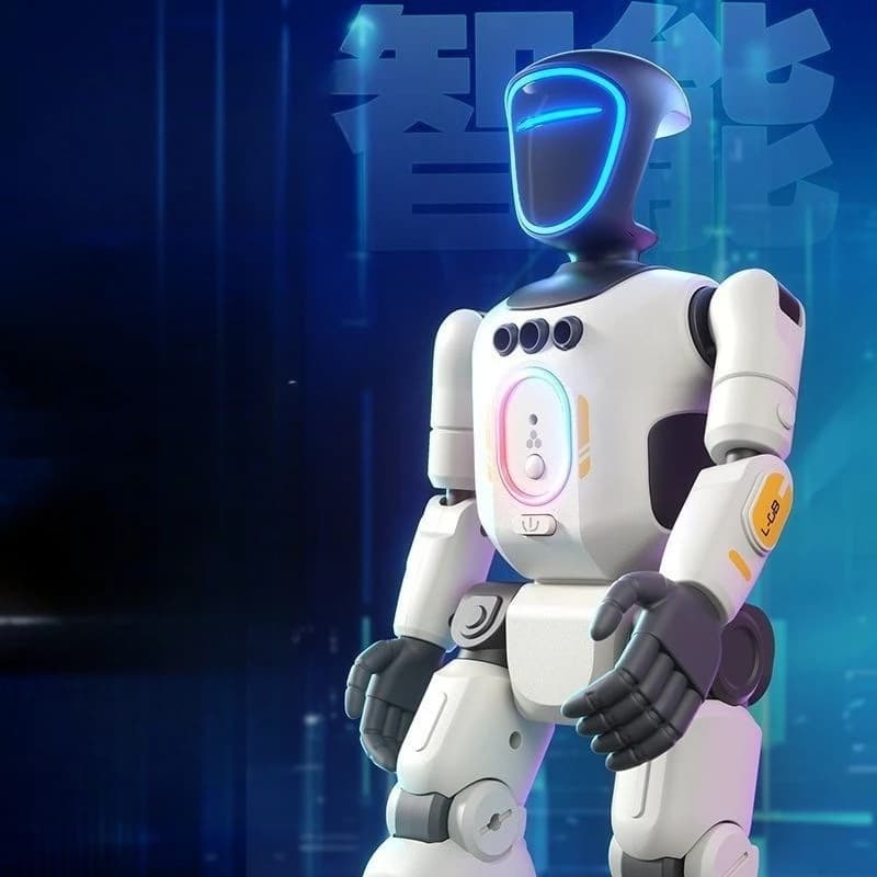 AI intelligent robot, bionic remote-controlled dance, voice gesture programming, educational early education toys for boys