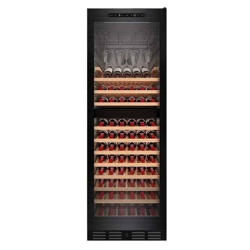 Household and commercial constant temperature wine cabinet, air-cooled and refrigerated large capacity