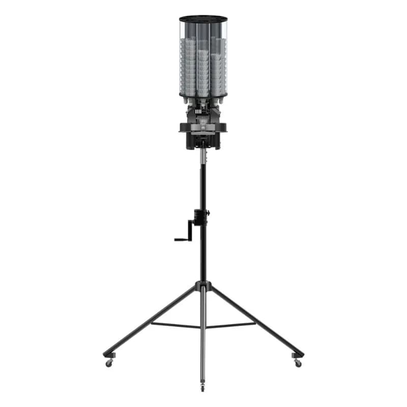 Training auxiliary outdoor single sport portable badminton machine trainer
