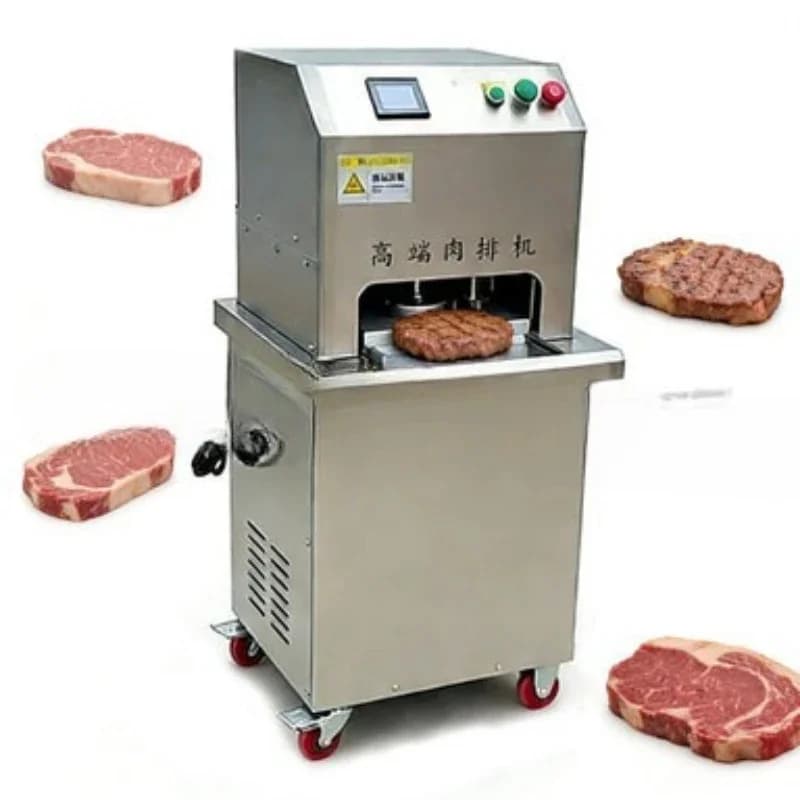 Meat chop press New popped pork chop chicken chop press Automatic stainless steel commercial, meat press