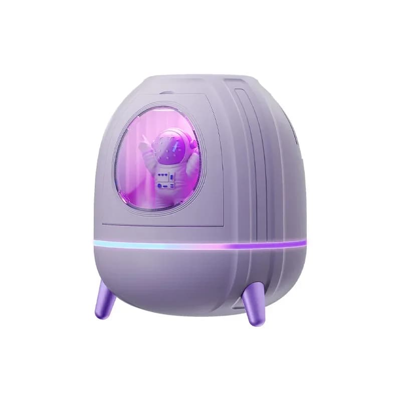 Space capsule desktop usb humidifier household small portable aromatherapy device large fog volume gift atomizer