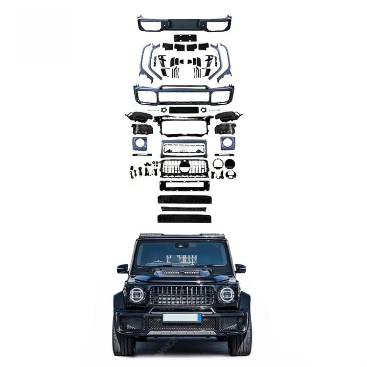 STLF B Style Body Kit for Mercedess benzs G Glass W464 2018-2024  Car Parts Front Bumper Rear Bumper Grill Body Kit