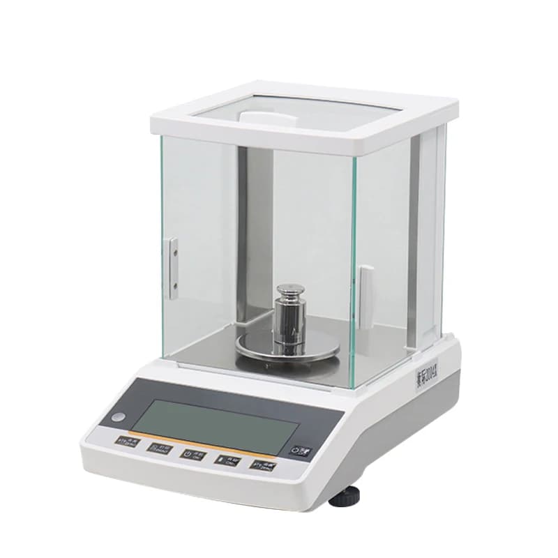 KEFEI FA10035X High Precision Analytical Laboratory Balance with LCD Display 0.01mg Readability 0.2mg Linearity 200g Capacity