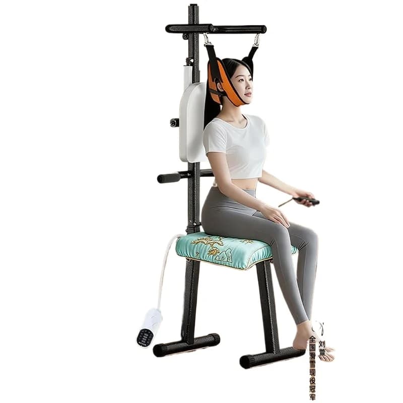 Lmm neck traction electric chair white-collar programmer household stretching hanging neck