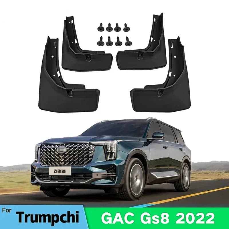 Mud Flaps For Trumpchi GAC GS8 2022 2023 2024 Splash Guards MudFlaps Front Rear Mudguards Fender Car Exterior Accessories