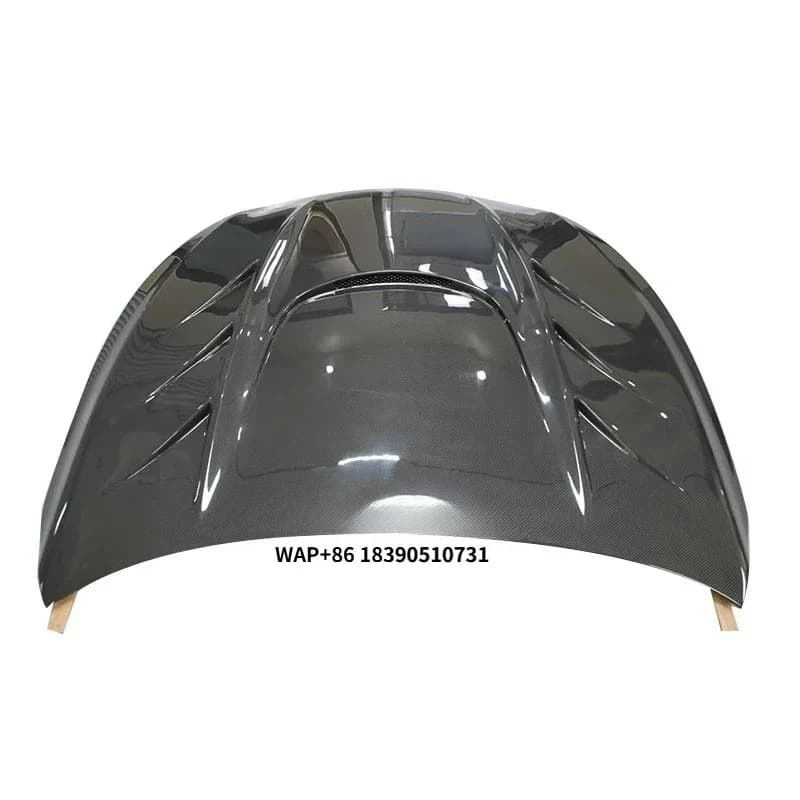 High Quality TV Style Carbon Fiber Engine Hood for Infiniti Q60 Q60S CV37  Front Carbon Fiber Bonnet Perfect Fitment