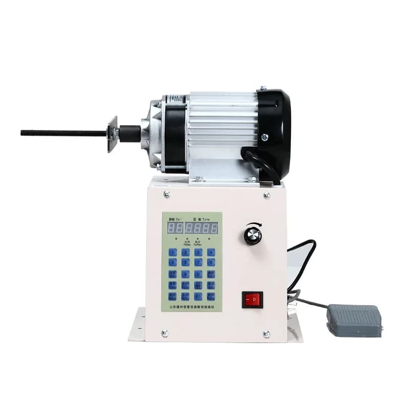 Automatic winding machine electric programmable counting enameled wire coil reverse forward rotation large torque transformer