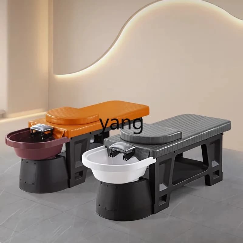 LTT hair salon special head treatment water heater hair salon full reclining beauty bed flush bed