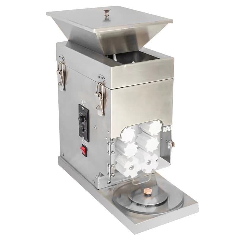 Commercial fully automatic hand-held sushi rice ball forming machine, warship rice ball machine round cutting sushi
