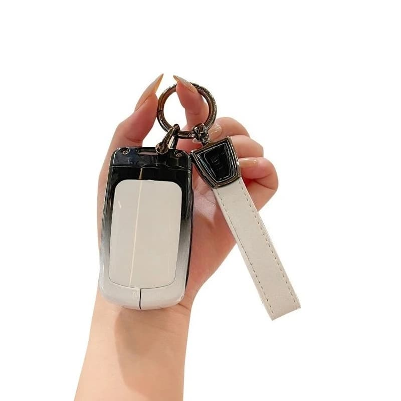 Premium Zinc Alloy Key Cover Case for Toyota Camry/Highlander/Prius/86/Mark X (2009-2011) - Protective Key Fob Shell