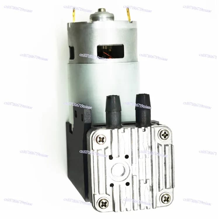 Miniature Air Pump 12~ 24V Flow Rate 10~ 40 Liters Pressure 3~ 6bar DC Brushless Brush Oil-free Piston Pump