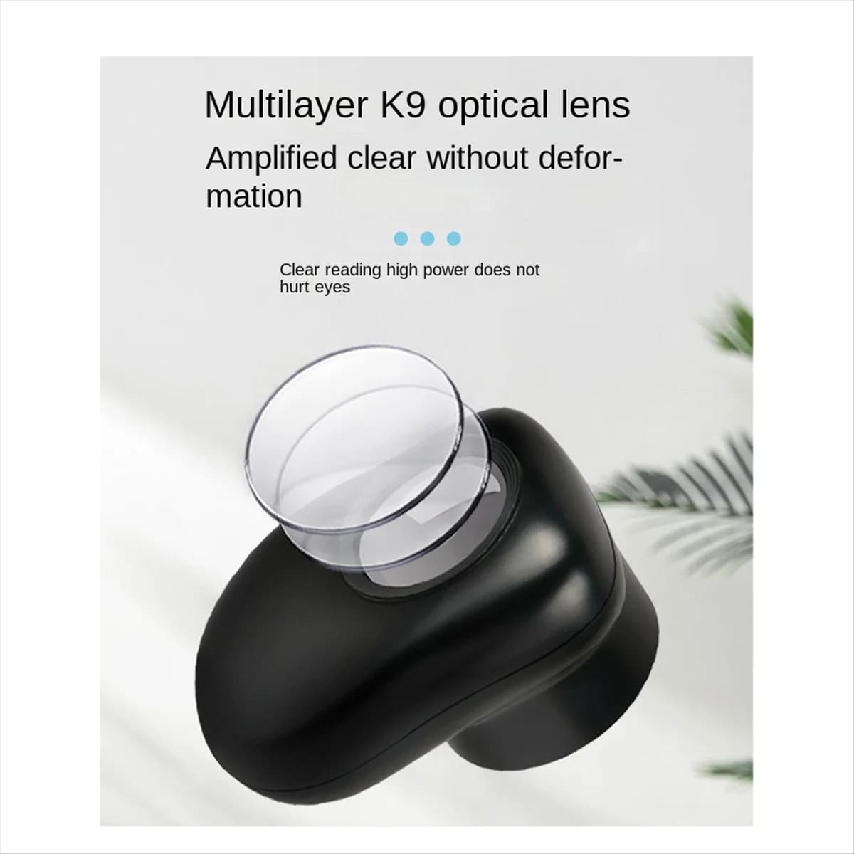 SSR Double Glass Lens Magnifier with Bright LED Lights(3 Modes), Handheld Jewelers Magnifying Glass for Coins Stamps