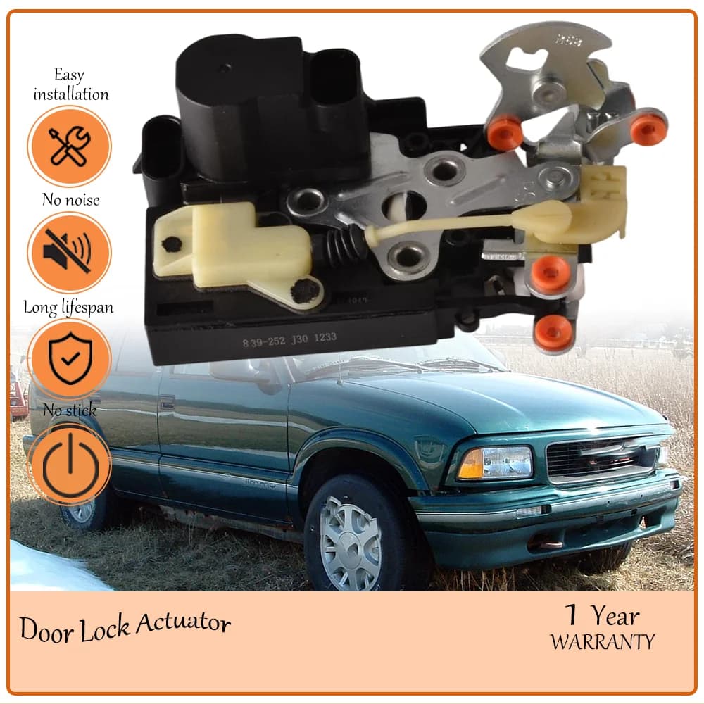 Front Right Passenger Side Door Lock Actuator,Suited for 1995-1997 Chevrolet Blazer GMC Jimmy Sport Utility,oem 931-257,15066139