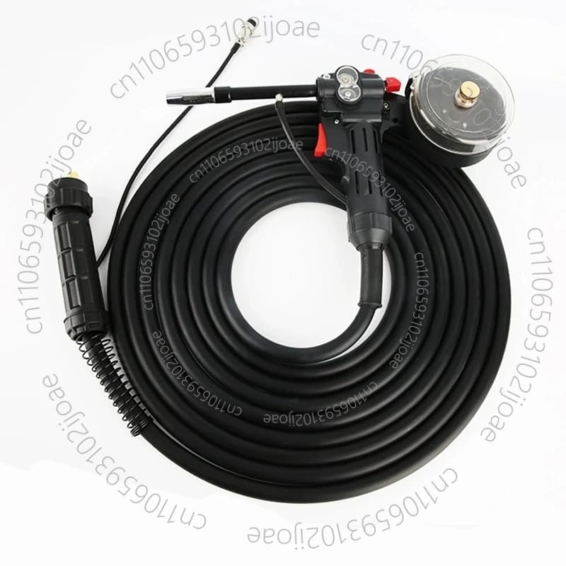10Ft 3 Meters Welder Spool Gun Wire Feeder Aluminum Welder Use Standard Spool with Euro Connection 24V DC Motor Free Nozzle