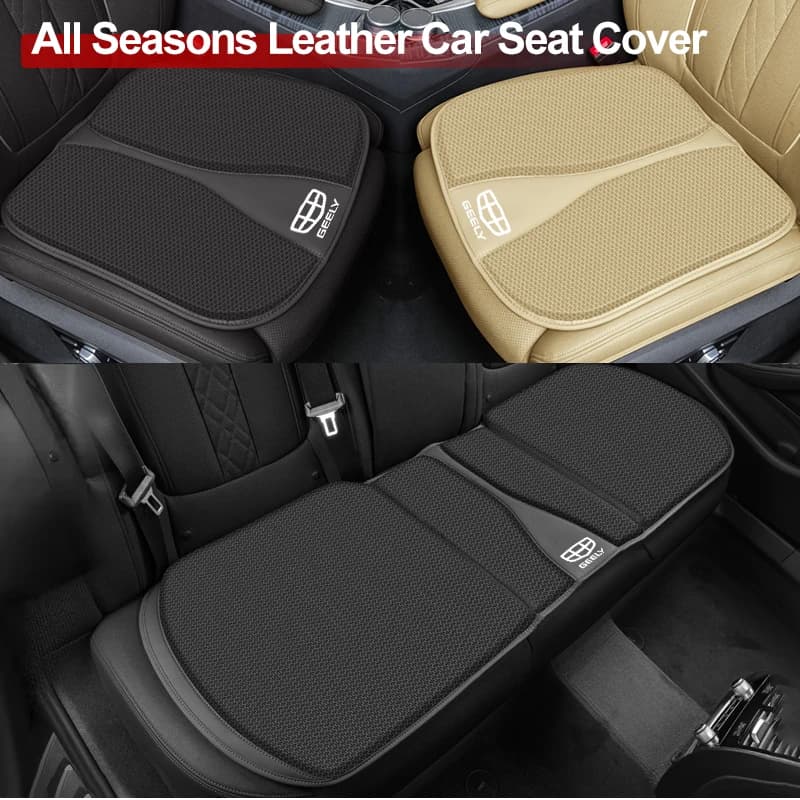 Car Seat Cushion Cover Breathable Ice Silk Soft Mats Accessories For Geely EX2 Atlas Boyue NL3 X6 EX5 EX7 Coolray Monjaro