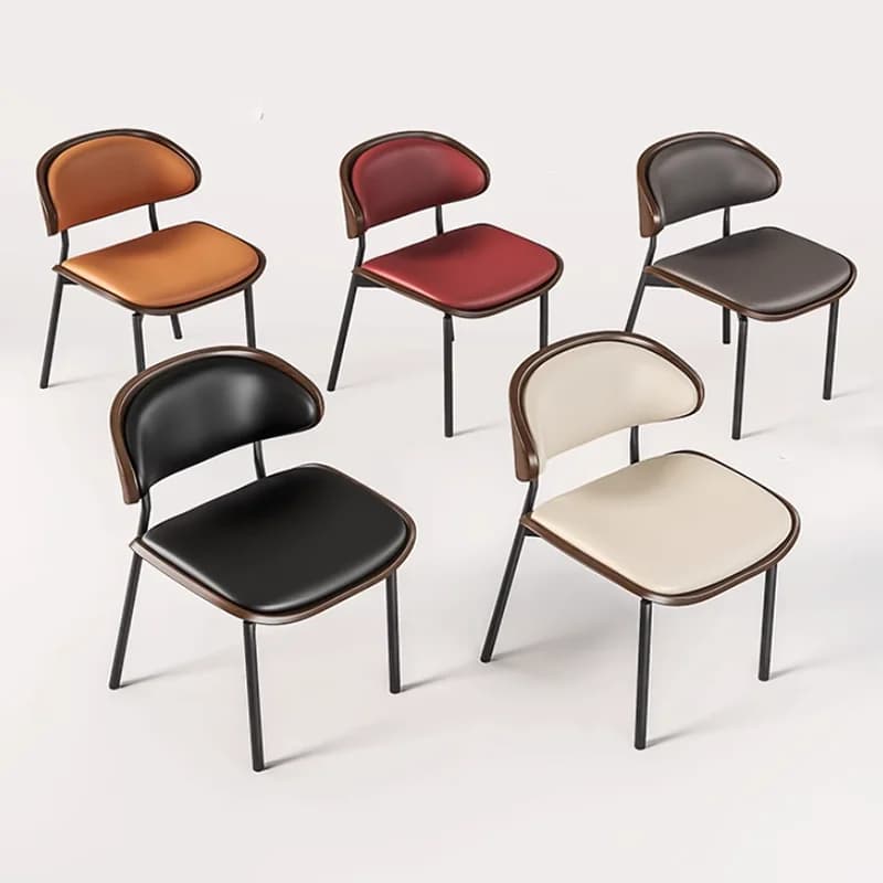 Wedding Restaurant Dining Chairs Modern Mobile Nordic Dining Chairs Living Room Kitchen Sillas Para Comedor Postmodern Furniture