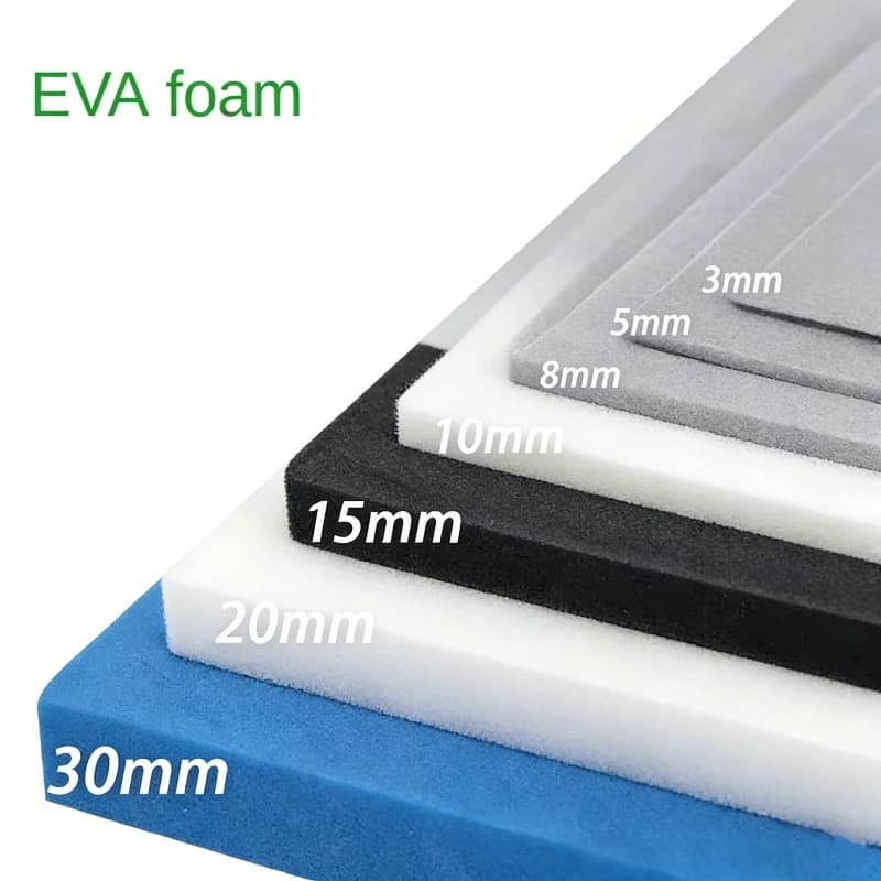 1pcs EVA Foam Rubber Thickness 3/5/10/15mm EVA Foam Sheets Craft Foam Pads Roll DIY Projects Handmade Model Making Material