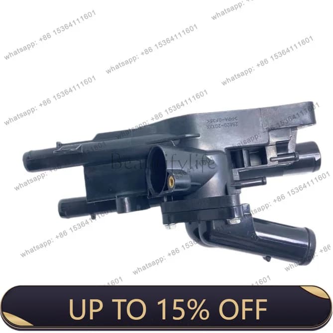 LX 256002G400 suitable for ix35 cooling water temperature control assembly thermostat assembly