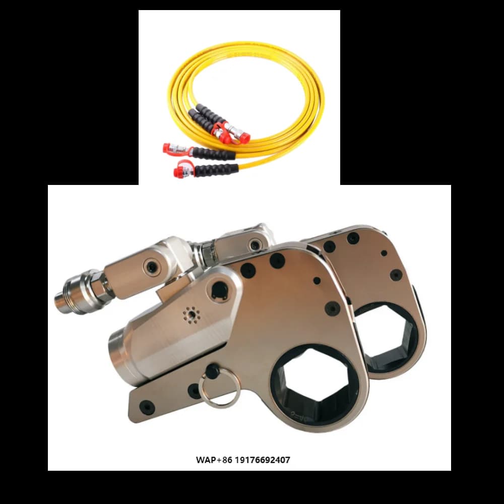 8wxlc Low Profile Hydraulic Torque Wrench Industrial Bolting Spanner