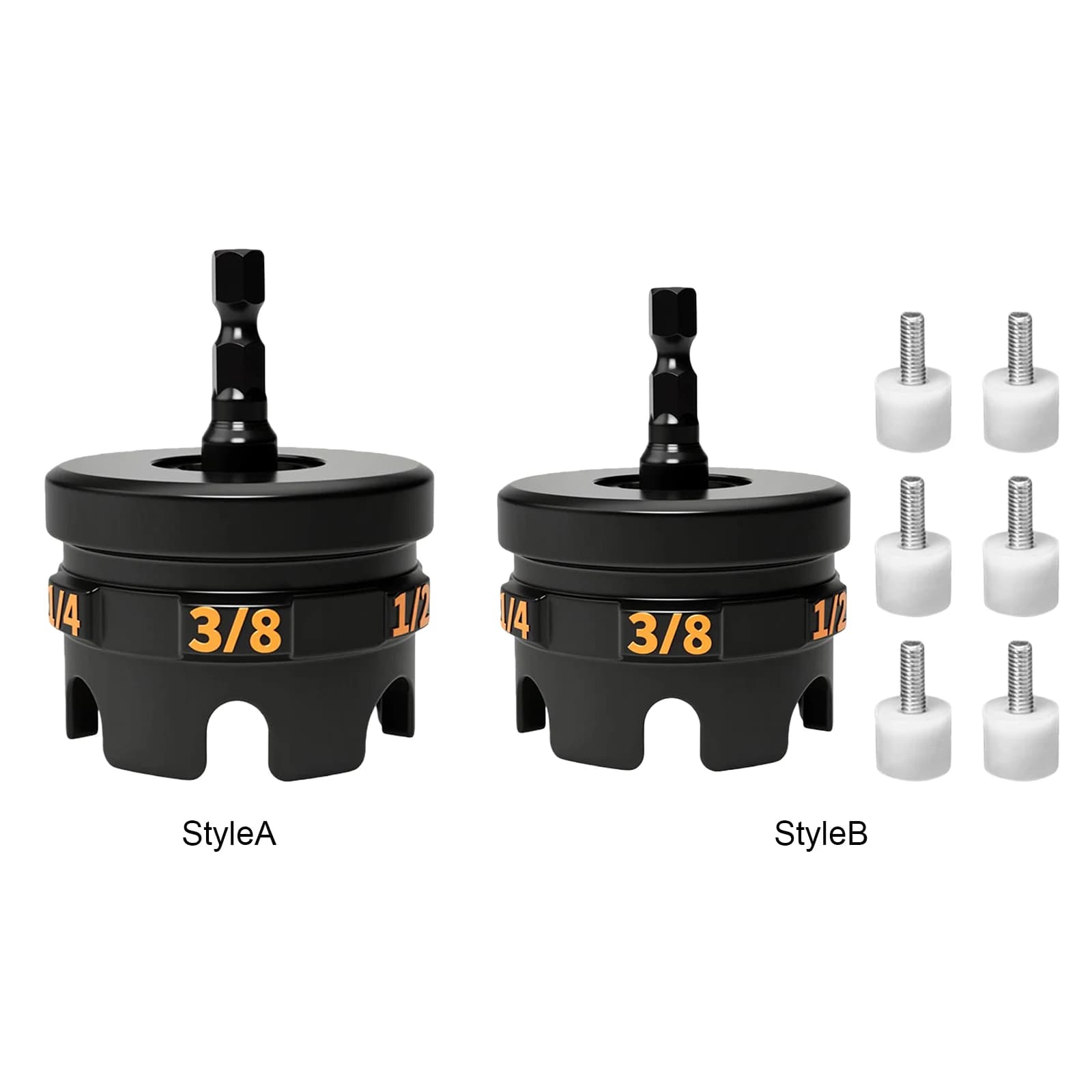 D5 Nuts Drill Zipper Attachment Threaded Rod Nuts Runner for 1/4in 3/8in 1/2in Threaded Rods Home Gadgets Home Accessories