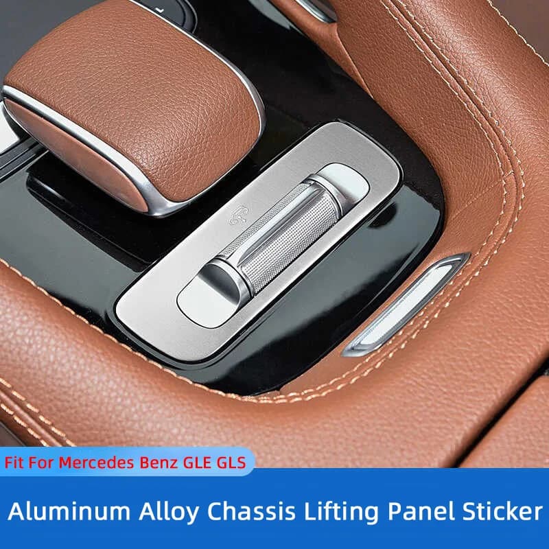 For Mercedes Benz GLE GLS W167 C167 X167 2020 2021 Car One Click Start Stop Button Sticker Chassis Lifting Adjustment Trim Cover