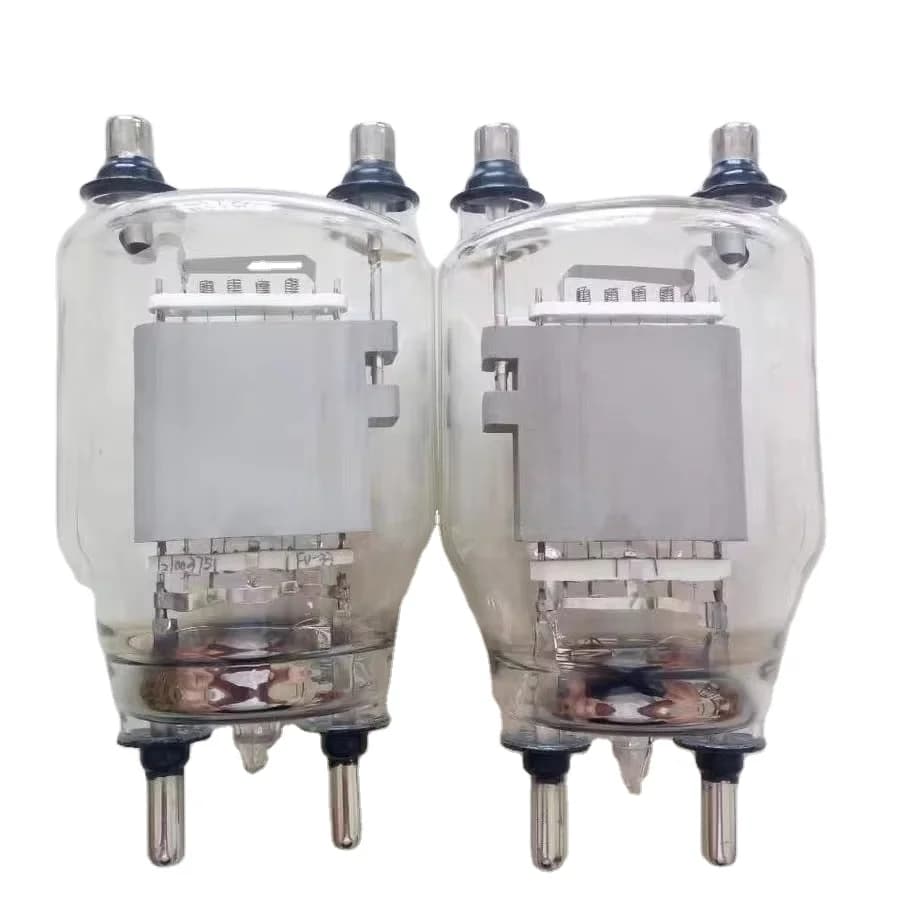 1KW Glass Electronic Transistor 833A Transmitter Tube 833A Oscillating RF Tube 833A