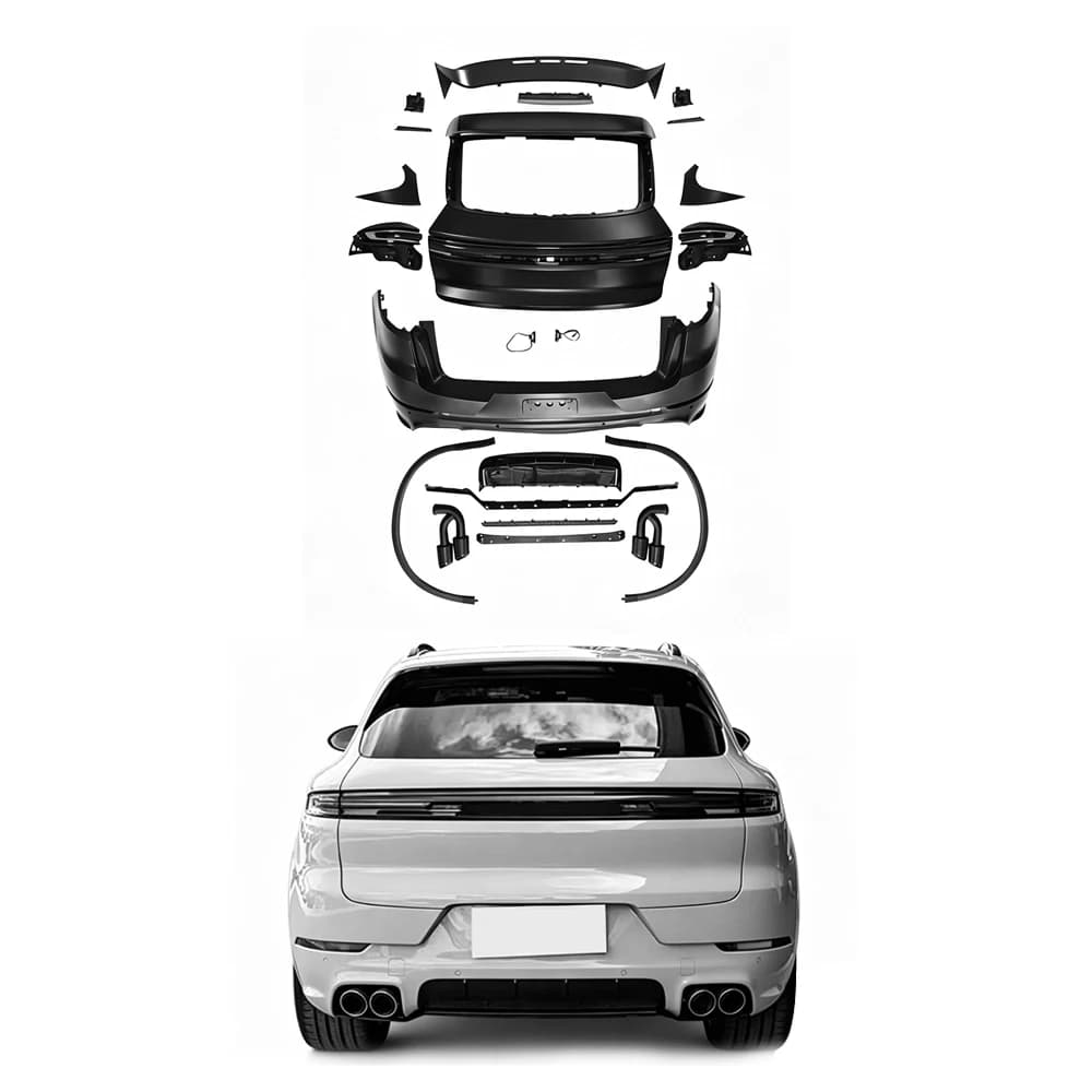 TEGARRY 958 Upgrade Old New 9y0.2 2025 Turbo Style 1:1 Headstock Body Kits Black Light  Cayenne 2011-2017 Full Set PP