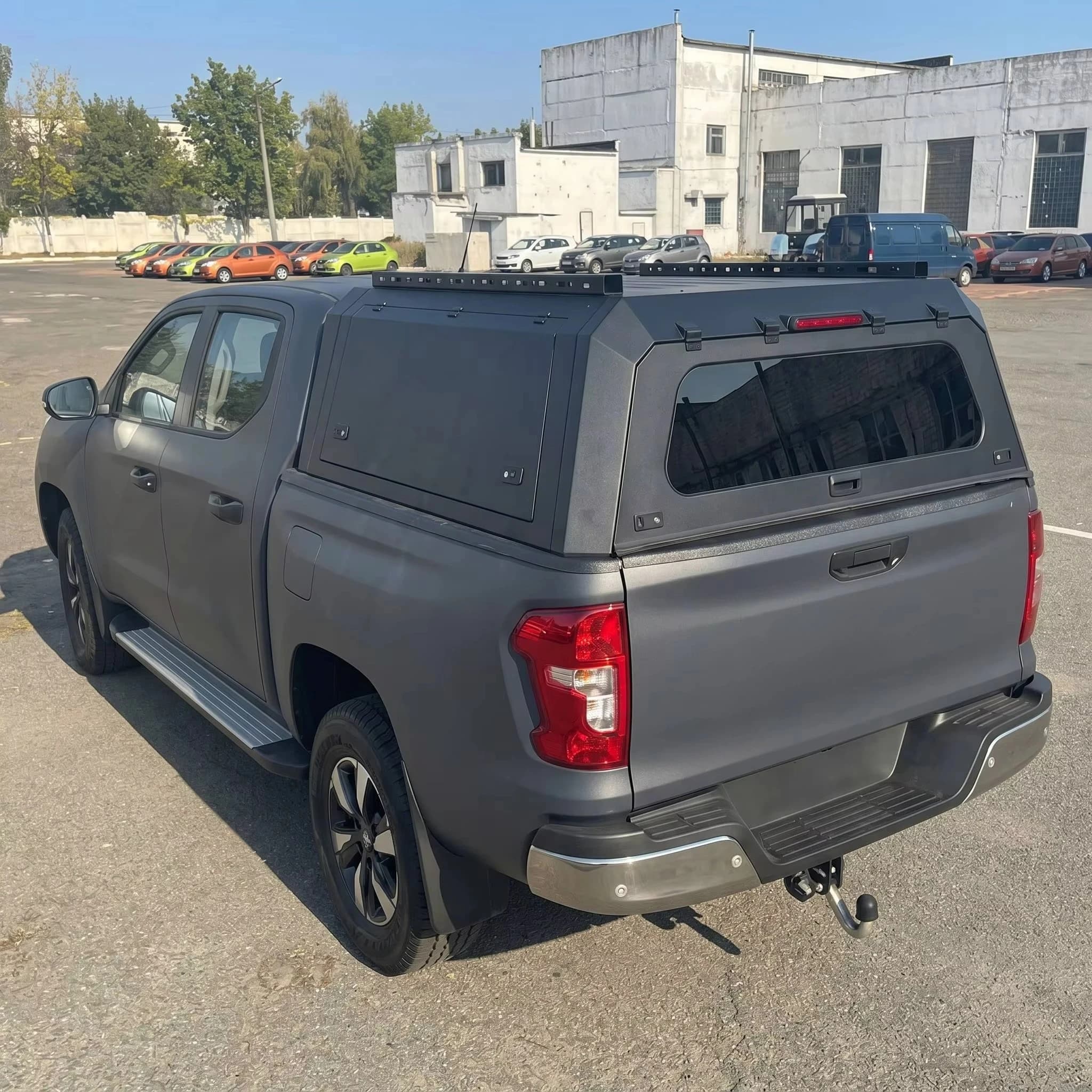 Aluminum Hard Top Truck Canopy Tonneau Cover for Peugeot Landtrek 2020-2025 Double Cab Pickup Topper Waterproof 4X4