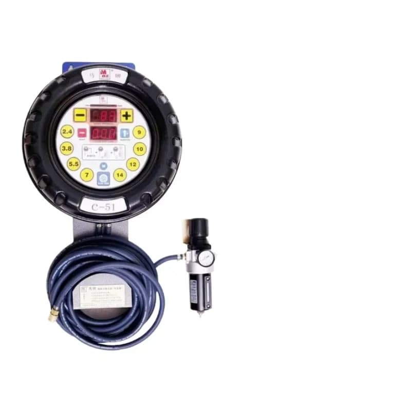 Auto repair inflator pure copper joint hanging automatic air pump