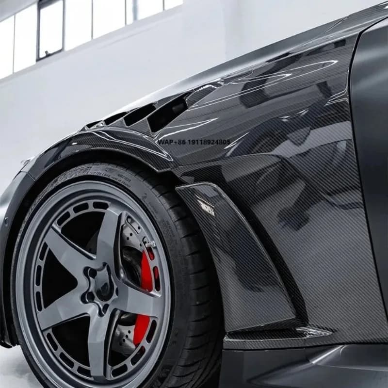 High Quality Carbon Fiber Car Fenders Body Kit for  2 Series G42 G87 M2 M240 Fiber Front Vented Fenders