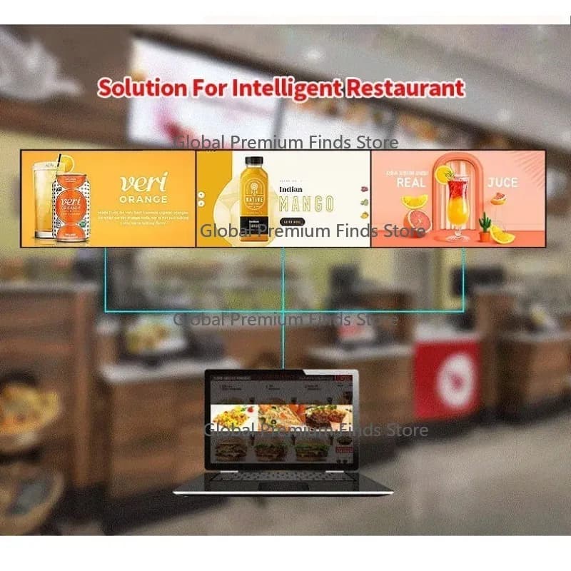 All-in-One HD LCD Touch Digital Signage  – Premium Display for Shopping Malls