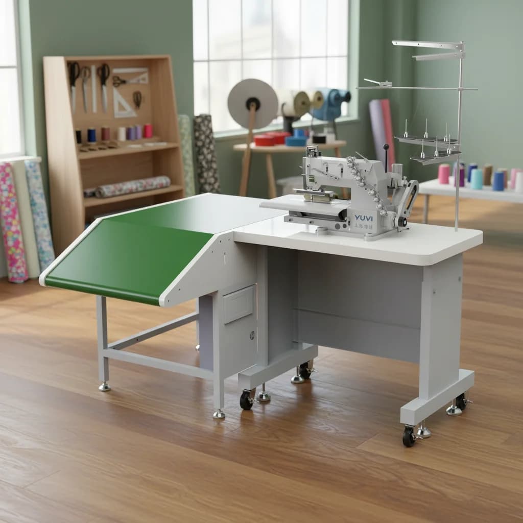 Twin Needle Various Curtain Multi-needle Sewing Machine Semi-Automatic 220V675 1 Year Warranty